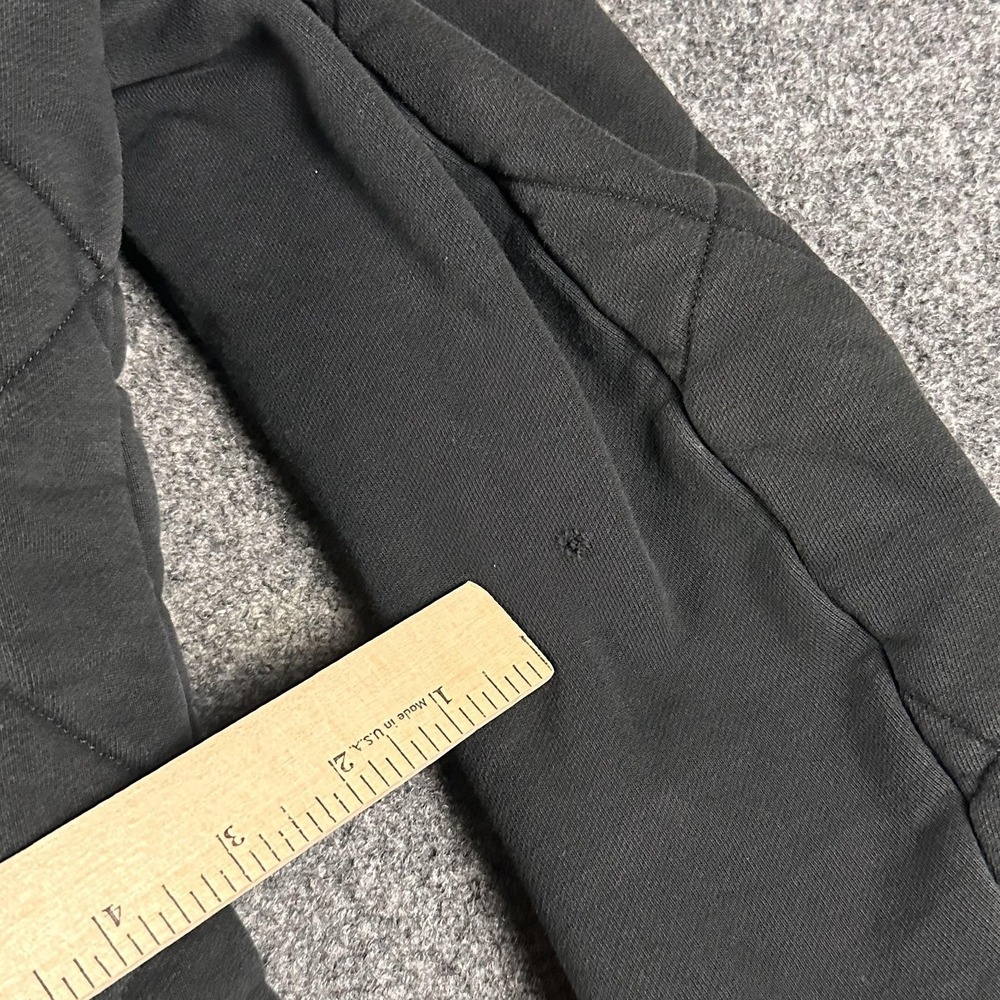 Lululemon Jacket Womens Medium Black Fluffin Awesome Reversible Quilted Fleece - Picture 10 of 10